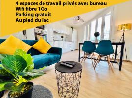 Appartement luxueux et cosy, familjehotell i Cergy