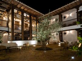 Hotel Casa Alcestre, ξενοδοχείο με τζακούζι σε Villa de Leyva