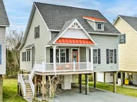 Ocean View Home about 4 Miles to Bethany Beach!