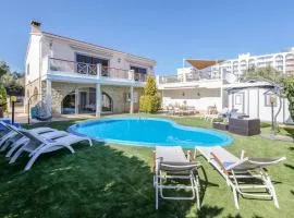 TRES PALMERAS moderne Villa, Pool 5 Minuten zum Strand, Klima, schnelles Wifi