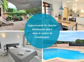 Coste Investissement - Le petit Goudarguais, hotell med parkeringsplass i Goudargues