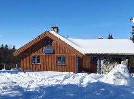 Cozy log cabin at beautiful Nystølsfjellet, hotel with parking in Gol