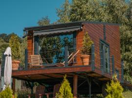 Tripsylvania Tiny House, glamping en Şirnea