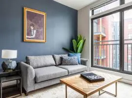 Somerville 1BR w Gym Doorman nr Assembly Row BOS-229