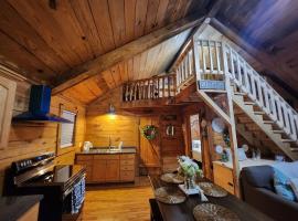 10. swan creek cabin, hytte i Guntersville