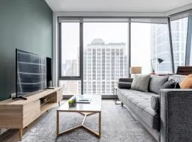 S Loop 1BR w Pool Gym nr Michigan Avenue CHI-84