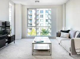 Santa Clara 1BR w Parking Gym nr Groceries SFO-437