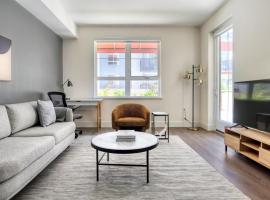 San Mateo 1BR w Gym Roof WD nr Caltrain SFO-1044, ξενοδοχείο σε Σαν Ματέο