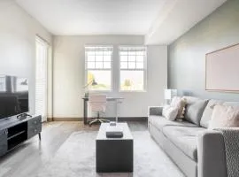 Burlingame 1BR w gym wd rooftop nr Caltrain SFO-1056