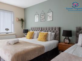 Syster Properties Serviced Accommodation Leicester 5 Bedroom House Glen View, hotel de lux din Leicester