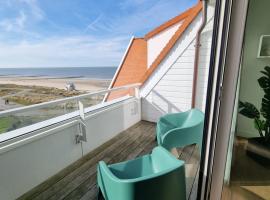 카드잔트에 위치한 아파트 Penthouse Windkracht 10 aan het strand van Cadzand