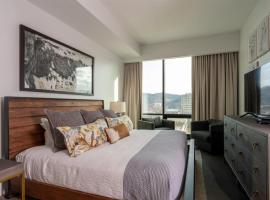 'Midtown Mountain Break' A Luxury Downtown Condo with Mountain and City Views at Arras Vacation Rentals, apartment in Asheville