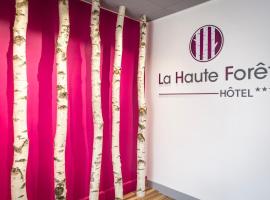 Logis hôtel restaurant la Haute Forêt, готель у місті Верту