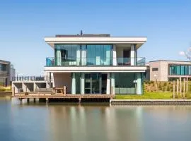 Luxury villa with boathouse on the Veerse Meer