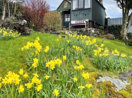 5 Star Shepherds Hut in Betws y Coed with Mountain View, apartment in Capel-Curig