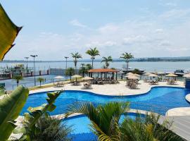 Belíssimo Flat no Lake Side - Beira Lago, hotel cerca de Parque ecológico Dom Bosco, Brasilia