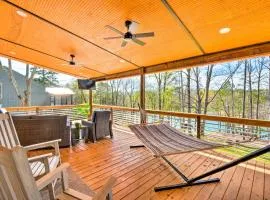 Townville Lake House with Private Dock, Kayaks!