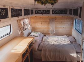 Caravan on Ranch, luxury tent in Třebívlice