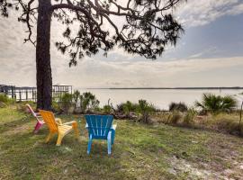 Waterfront Ochlockonee Bay Cottage with Views!, hotel with parking in Panacea