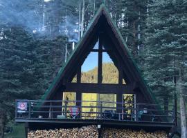Elk Run A-frame House With Hot Tub And High Speed Wifi, hotel a Red River