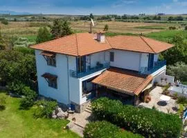 Big house with a huge garden and barbecue area!