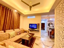 3BHK Airport Vista Apartment - Entire Apartment, hotel perto de Rajasthan University of Health Sciences, Jaipur