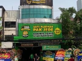 Hostelis Djuragan Kamar Mangga Besar Džakartā