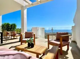 Bayview - Unique Top modern duplex penthouse with sea views and a private hot tub by Solrentspain