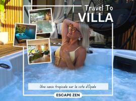 ESCAPE ZEN Oasis tropicale & Spa privatif, hotelli, jossa on pysäköintimahdollisuus kohteessa Loon-Plage
