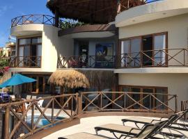 Litibu Suites Beach House, hotell med pool i Higuera Blanca