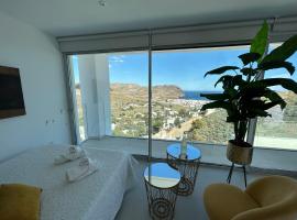 Samarkanda Apartamento- Suite con espectacular vista panorámica, departamento en Las Negras
