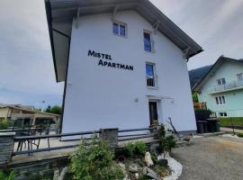 Mistel Apartman, hotel in Bodensdorf