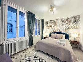 Exquisite one-bedroom apartment on Av du Casino, proprietate de vacanță aproape de plajă din Montreux