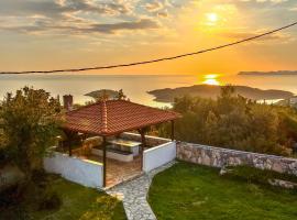 ArtView Villa, cottage in Sivota