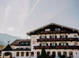 Weßner Hof Landhotel & Restaurant, hotel en Marquartstein