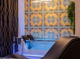 luxury Love Room Spa Whirlpool Jacuzzi, Hotel in Nürnberg