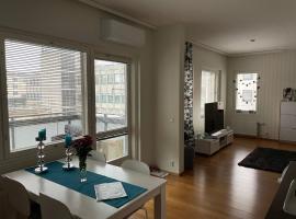 Studiohuoneisto Valtakatu 45, sauna, AC, WiFi, hotell i Villmanstrand