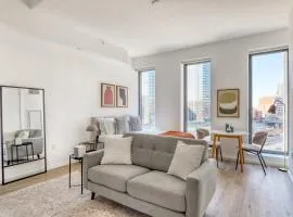 Clinton Hill studio w gym pool wd nr Barclays NYC-1022