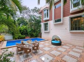 4BHK Luxury Villa with Private Pool Near Candolim, villa em Marmagao