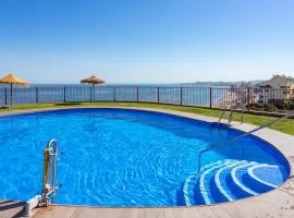 Seaview terrace with pool in Carvajal Ref 103