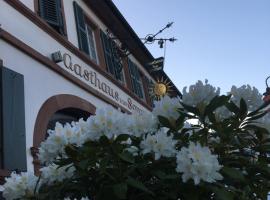 Gasthaus zur Sonne, penzion – hostinec v destinaci Rhodt unter Rietburg