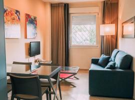 Apartamentos Vértice Sevilla Aljarafe: Bormujos'ta bir kiralık tatil yeri