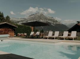 Hôtel Les Roches Fleuries, hotel v destinaci Cordon