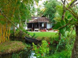 Vembanad House Boutique Back Water Retreat、アレッピーのホームステイ