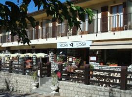 Scopa Rossa, hotel near Col de Vergio, Evisa