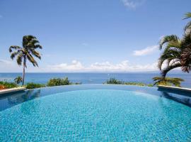 Beachfront Villa - House of Bamboo, Infinity Pool, feriebolig i Savusavu