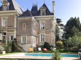 Maison de maître avec piscine et jardin - cœur des Coteaux du Layon, proche Angers et Saumur - FR-1-622-55