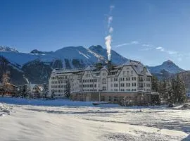 Cresta Palace Celerina St Moritz Ski In and Ski Out