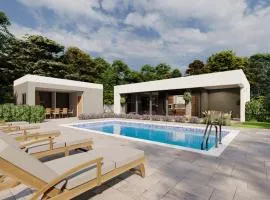 Green Luxury with heated pool, jacuzzi & sauna