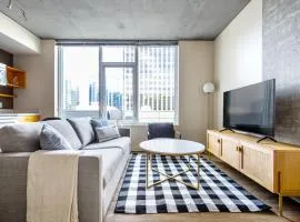Downtown Bellevue 1BR w Lounge Gyms nr shops SEA-125